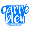 carré bleu logo png